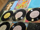 7 Beatles Lennon Harrison  Russian blue flexis , play excellent Melodya