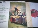 FRUHBECK DE BURGOS FALLA THE THREE-CORNERED HAT LP HMV ASD 608 SEMI-CIRCLE ED1