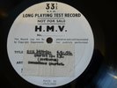 **UNRELEASED TEST PRESS** GEWANDHAUS QUARTET BEETHOVEN OP 131 HMV 1958 10 '' LP