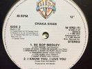 CHAKA KHAN-I love You I Live You 12inch Import/Mint Condition  45 RPM-RARE