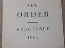 New Order Substance 1987 2 LP Vinyl NM Nice Original & Promo Sticker 9 25621-1