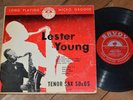 Lester Young Tenor Sax Solos VG++ Savoy DG 10