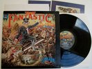 ELTON JOHN - CAPTAIN FANTASTIC LP Red Vinyl EX Rare Complete UK 1st Press A1/B1