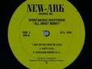 SPONTANEOUS OVERTHROW All About Money LP on New-Ark NM private outsider boogie
