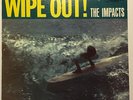 IMPACTS Wipe Out  Del-Fi DFST 1234 VG+ surf hot rod