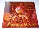 IRON MAIDEN -ANOTHER LIFE AFTER DEATH / ALTERNATE ALBUM 2LP BLUE VINYL RARE V033