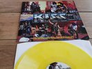 KISS - THE NIGHT YOU WILL NEVER FORGET- RARE YELLOW WAX LP LIVE ITALY 2005 EX+