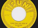 SUN 270 Rockabilly 45 - JIM WILLIAMS - Please Don't Cry Over Me / That Depends
