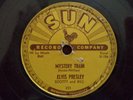 Elvis Presley 78 Sun 223 Mystery Train/I Forgot To Remember To Forget Rare 1955