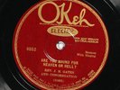 Rev. J. M. Gates and Congregation OKEH 8552 V/V+ PRE WAR GOSPEL 78