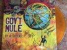 GOV'T MULE-By A Thread LP  ORANGE VINYL AUTOGRAPHED