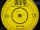 RITA MARLEY PIED PIPER / IT'S ALRIGHT OG UK RIO RECORDS 7