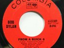 Rock 45 Bob Dylan - From A Buick 6 / Positively 4Th Street On Columbia