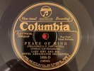 COLUMBIA 1855-D Lary Siry and his Hotel Ambassador Orchestra 78rpm Peace of Mind