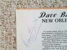DAVE BARTHOLOMEW 33RPM Broadmoor LP-1201 New Orleans Jazz Band Signed Autograph