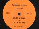 CHEECH & CHONG: Up In Smoke 45 (radio spots, 33rpm, scarce and cool )