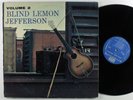 BLIND LEMON JEFFERSON Volume 2 RIVERSIDE LP mono