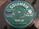 THE FIVE CHESTERNUTS - TEENAGE LOVE / JEAN DOROTHY - UK - RARE SHADOWS