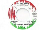 THE SOUND SANDWICH Zig Zag News 45 RECORD RARE DJ PROMO PSYCH FUZZ GARAGE VG+