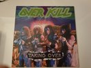 Overkill taking Over LP original Megaforce 1988 Release