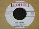Jimmy Kirkland   Come On Baby / I Wonder If You   Teen Life   rockabilly 45 HEAR