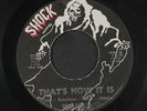 WOMAN: That's How It Is / I Want To Get Back 45 (Sweet Soul, very sl warp, dna