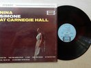NINA SIMONE: At Carnegie Hall LP Colpix stereo in shrink