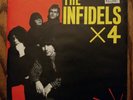 power pop e.p. THE INFIDELS X 4  SCREAM RECORDS SEP 8601 blue ash STIV BATORS