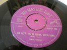 ELVIS PRESLEY  45RPM 1ST PRESS UK HMV SILVER 45POP 428 USED VERY GOOD  IM LEFT