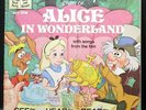 Walt Disney's Story of Alice In Wonderland VG+ Book & Record 7