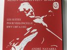André Navarra Bach Cello Suites Calliope Box 3 LPs + Autograph