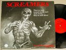 Screamers LP-Luciano Michelini-Sound Track-Man Turned Inside Out-Horror-60s-KRFX