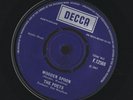 THE POETS : WOODEN SPOON :  DECCA LABEL 7