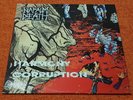 NAPALM DEATH - Harmony Corruption - 1990 Earache 2xLP First Press A1B1 Grindcore