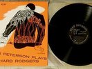 OSCAR PETERSON NM Plays Richard Rodgers ORIG 1954 US CLEF LP DAVID STONE MARTIN