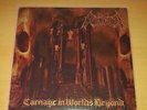 ENTHRONED - Carnage In Worlds Beyond LP 1st.press 2002 +RAR+ Darkthrone Emperor