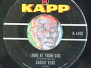 HEAR Googie Rene 45 Hard Times/Look At Your Girl tittyshaker popcorn R&B mod