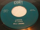 RARE ROCKABILLY 45...BILL LEMONS...LORENE...CORT 1313...VG++
