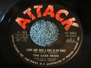 GARAGE 45 RPM RECORD BY- THE RARE BREED-COME AND TAKE A RIDE IN MY BOAT