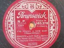 78 RPM DJANGO REINHARDT I'VE FOUND A NEW BABY IT WAS SO BEAUTIFUL 505278