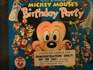 Mickey Mouse's Birthday Party Capitol - 45 RPM + Book - 45 RPM