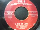 The Tartans -A kid in Love/My Little sugar 45 RARE New York City Doo wop Cue-P