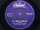 JOHNNY OTIS & MARIE ADAMS   All I Want Is Your Love   NR MINT   1958 UK CAPITOL