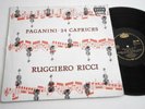 PAGANINI DECCA SXL BLACK GOLD GERMANY 24 CAPRICES RICCI VIOLIN NM LP |74