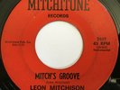 LEON MITCHISON Mitch's Groove/Kash-Boo-We-Yah TEXAS SOUL FUNK BREAKS 45 *hear*