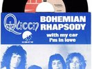 RARE Queen Bohemian Rhapsody 7” 45 Dutch Pic Sleeve Freddie Mercury EMI VG+ 1975