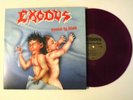 EXODUS BONDED BY BLOOD LP RARE 2017 IMPORT GOLD VINYL + POSTER 250 COPIES SLAYER
