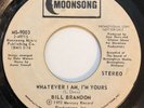 Bill Brandon Whatever I Am, I'm Yours (Moonsong) Rare 70s Northern Soul 45 Hear