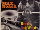 MAX ROACH: Deeds, Not Words US Riverside 12-280 Orig DG Jazz LP NM- Vinyl