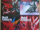 IRON MAIDEN - 4 X FARBIGES VINYL - ALLE VERSCHIEDEN - LIMITED -  NUR HEUTE